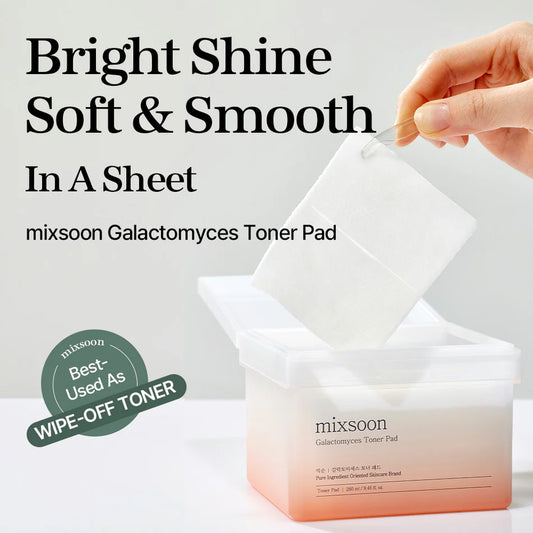 mixsoon - Galactomyces Toner Pad (60 pcs).