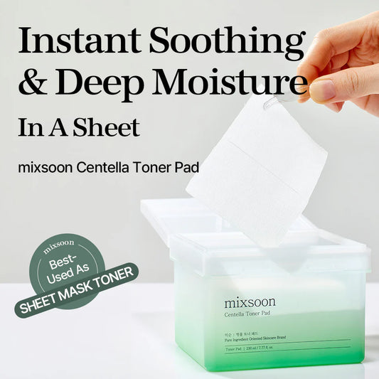 mixsoon - Centella Toner Pad (120 pcs)