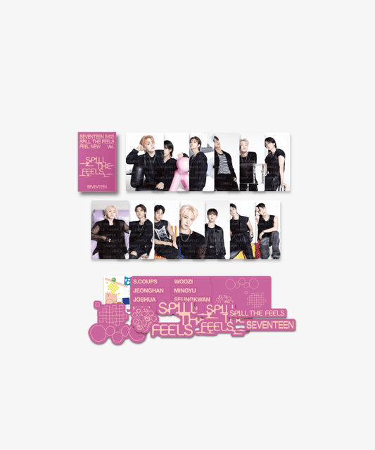 Seventeen - 12th Mini Album Spill the feels Photo Card Set (2 Versions)(Limited Quantity).