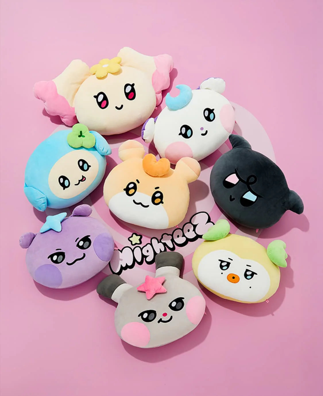 ATEEZ - [MIGHTEEZ BIG FACE CUSHION with PHOTO CARD(POB)](8