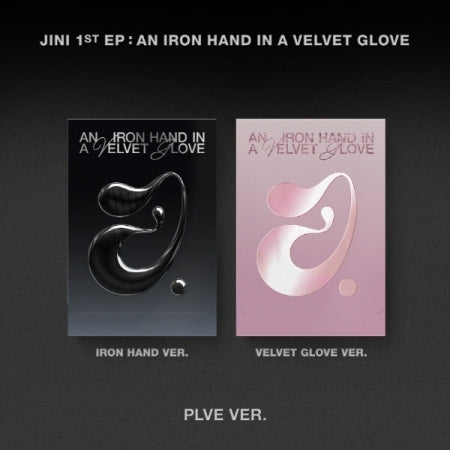 JINI 1st EP Album AN IRON HAND IN A VELVET GLOVE, PLVE Version (Random)