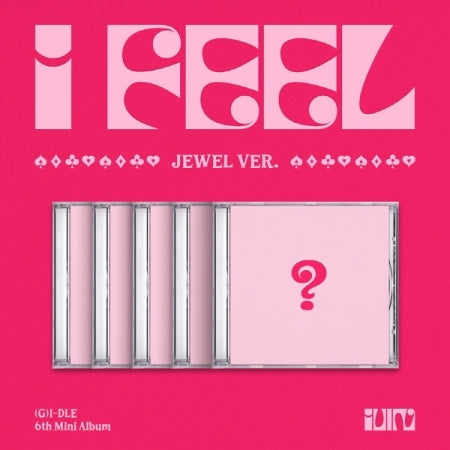 G)I-DLE - 6th Mini Album [I feel] Jewel Version (5 Versions). – K