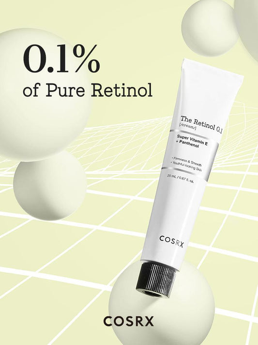 COSRX - The Retinol 0.1 Cream (20 mL).