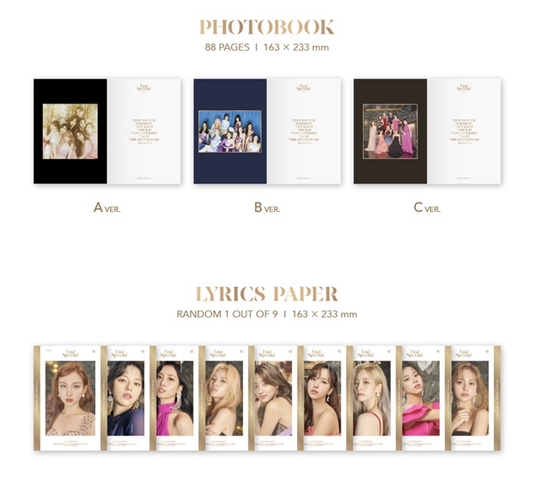 TWICE 8th Mini Album Feel Special (3 Versions).
