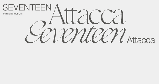 SEVENTEEN - 9th Mini Album ATTACCA Carat Version (RANDOM).