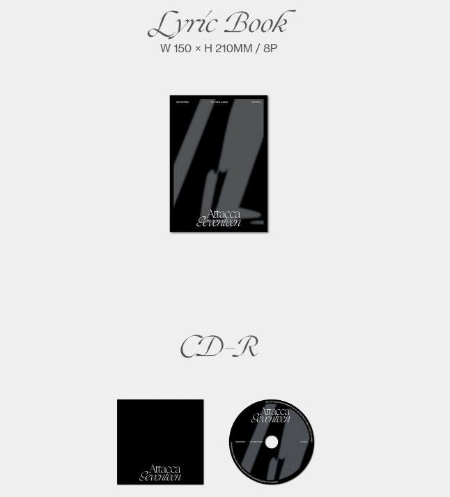 SEVENTEEN - 9th Mini Album ATTACCA Carat Version (RANDOM).