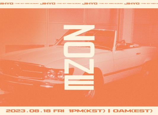 JIHYO (TWICE) 1st Mini Album ZONE (3 VERSIONS).