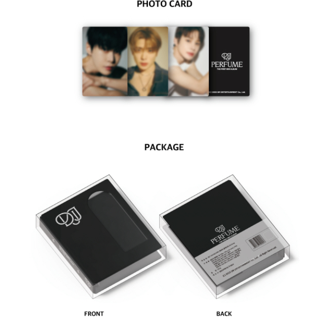 NCT DOJAEJUNG 1st Mini Album PERFUME Memory Collect Book (3 Versions) Random
