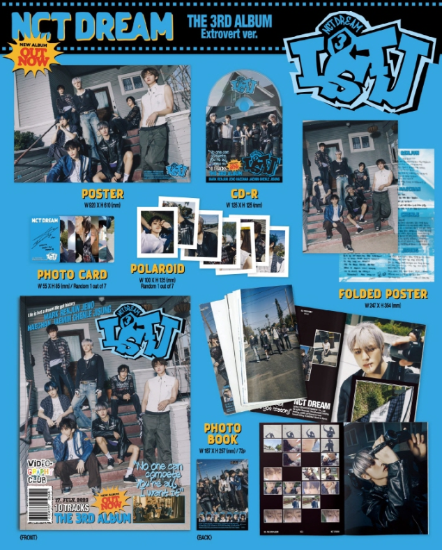 NCT DREAM 3RD ALBUM, ISTJ, PHOTOBOOK VERSION, RANDOM.