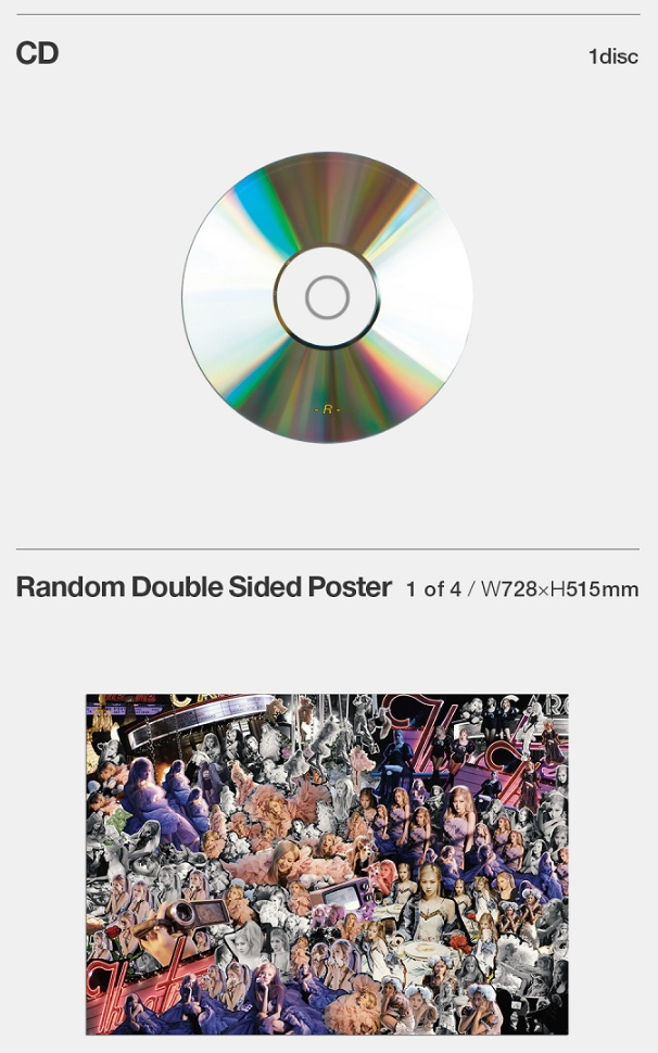 ROSÉ 로제 (BLACKPINK 블랙핑크), ROSE FIRST SINGLE ALBUM, -R-*