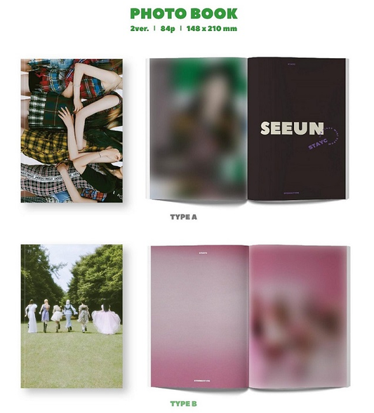 STAYC 1ST MINI Album STEREOTYPE (2 Versions).