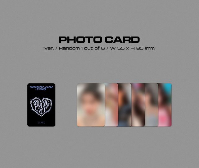 STAYC 2ND MINI ALBUM YOUNG-LOV.COM, JEWEL CASE VERSION, RANDOM