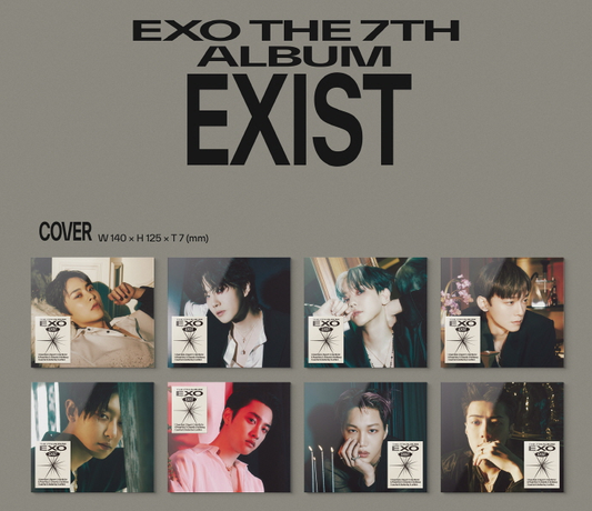 EXO 엑소, 7TH ALBUM, EXIST, DIGIPACK VERSION, RANDOM.