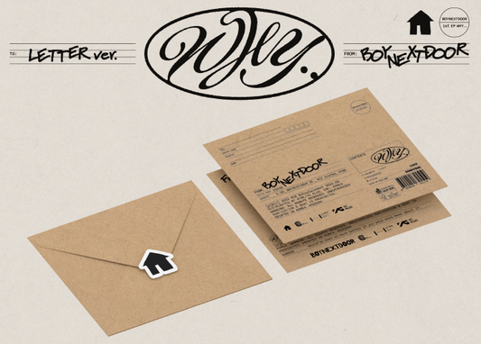 BoyNextDoor - 1st Mini Album WHY.., LETTER VERSION, RANDOM.