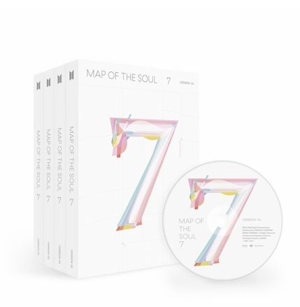 【BTS】MAP OF THE SOUL 7 version1~4 BTS - [MAP OF THE SOUL : 7] (4 Versions). – K-Towns