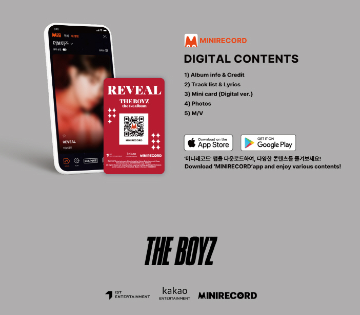 THE BOYZ 1st Album REVEAL Platform Version (3 Versions).