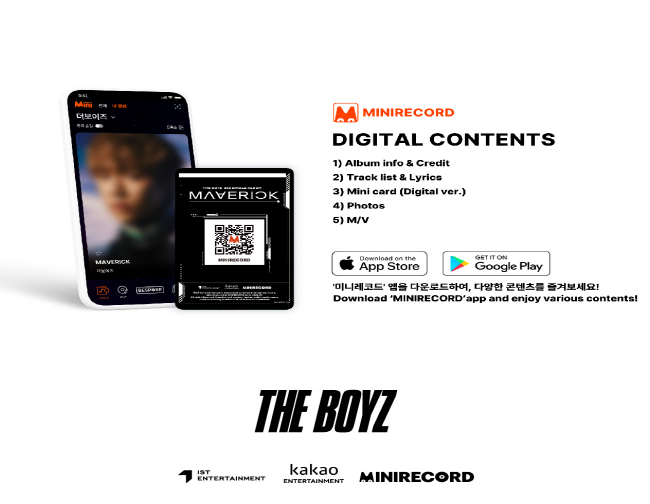 THE BOYZ 3rd Single Album MAVERICK Platform Version.