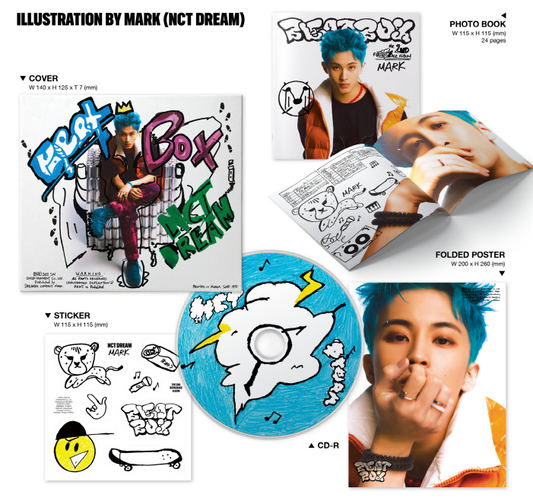 NCT DREAM 2nd Album REPACKAGE BEATBOX DIGIPACK Version RANDOM