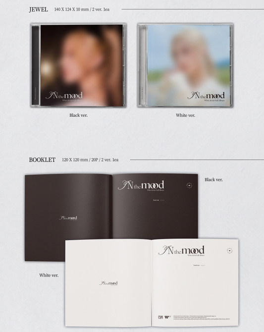 WHEE IN (MAMAMOO), 1ST FULL ALBUM, IN THE MOOD WHEE IN, JEWEL VERSION (2 Versions)