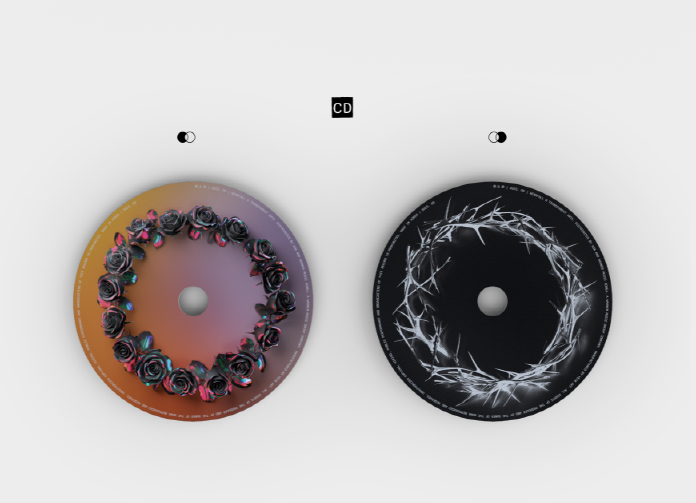 THE ROSE - 2ND FULL LENGTH ALBUM, DUAL, JEWEL CASE ALBUM (2 Versions).