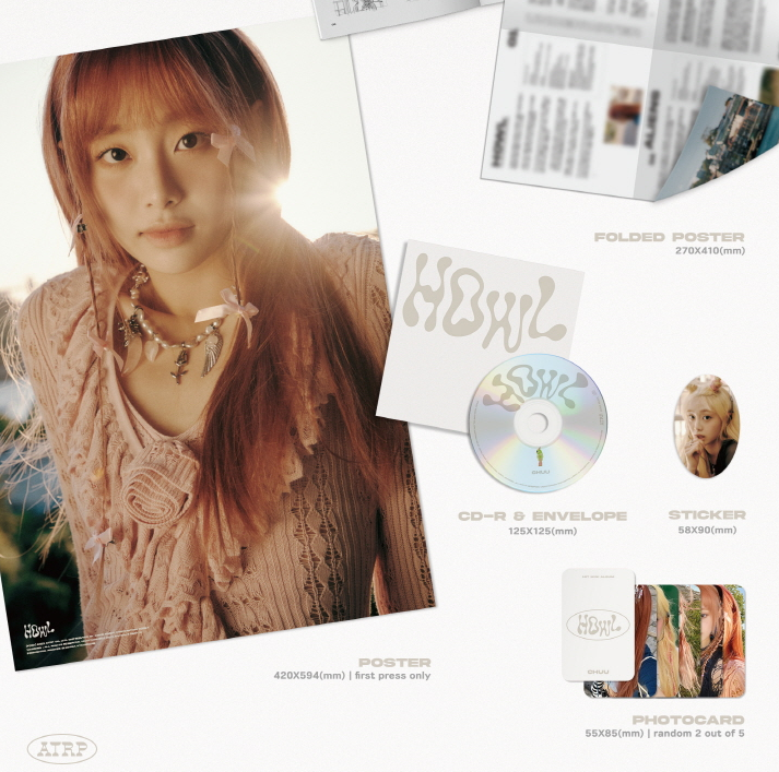CHUU - 1ST MINI ALBUM, HOWL (2 Versions).
