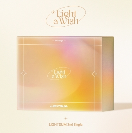 LIGHTSUM 2ND SINGLE ALBUM, LIGHT A WISH (2 Versions).