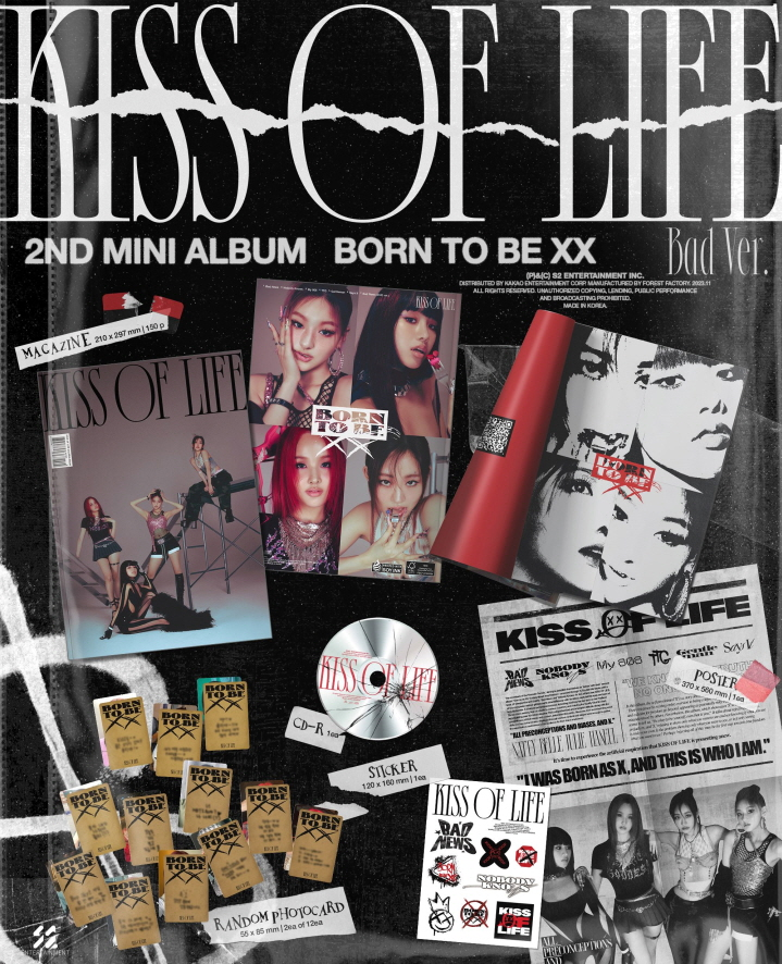 KISS OF LIFE - 2nd mini album BORN TO BE XX.