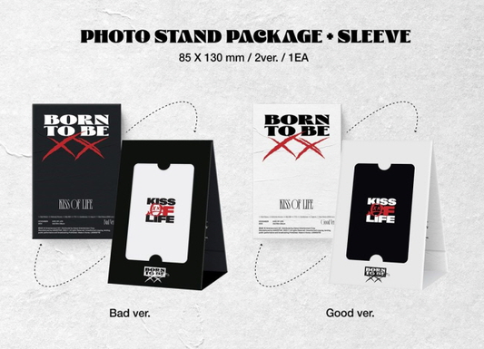KISS OF LIFE, 2ND MINI ALBUM, BORN TO BE XX, POCAALBUM VERSION (2 VERSIONS)