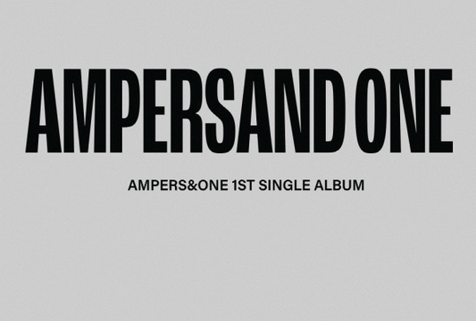 AMPERS&ONE 1st Single Album AMPERSAND ONE (3 VERSIONS).