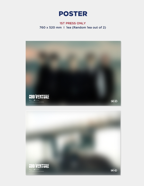 MCND 5th Mini Album ODD VENTURE Photobook Version.