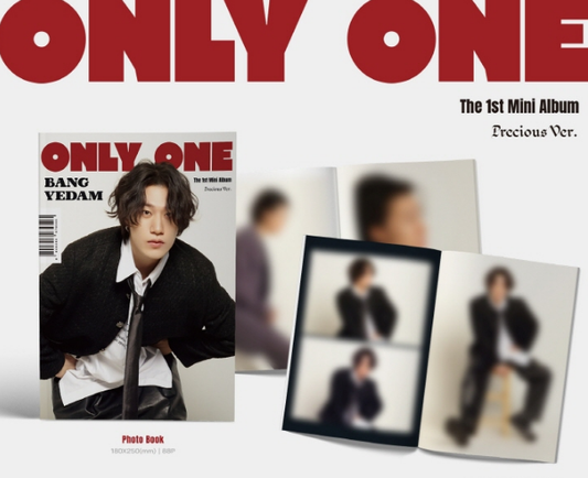 BANG YE DAM 1st Mini Album ONLY ONE (2 VERSIONS).