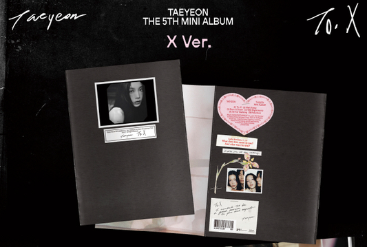 TAEYEON 5th Mini Album TO. X, X Version.