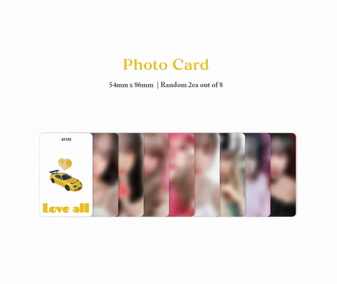 Jo YuRi (JoYuRi) - 2nd Mini Album LOVE ALL Jewel Version (2 Versions)