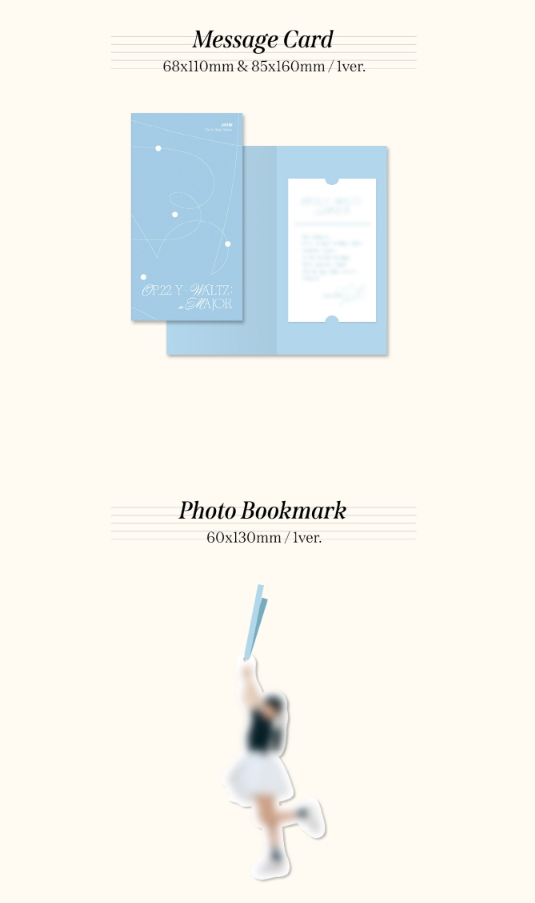 Jo YuRi (JoYuRi) - 1st Mini Album Op.22 Y-Waltz : in Major (2 VERSIONS)