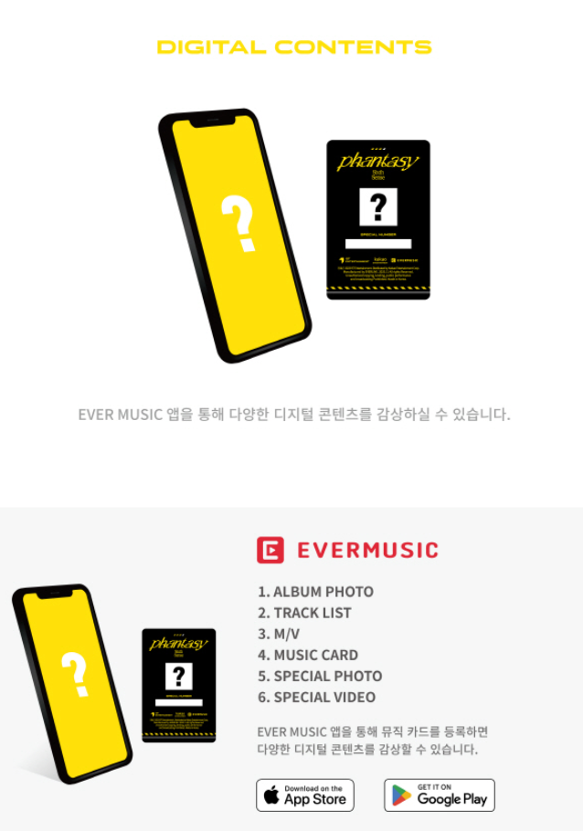 THE BOYZ 2nd Album Phantasy Part 2 Sixth Sense Ever Music Album Version.