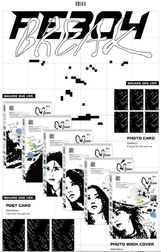 NMIXX Fe3O4: BREAK 12 Versions (6 Square One, 6 Mixx Blood)(Random).