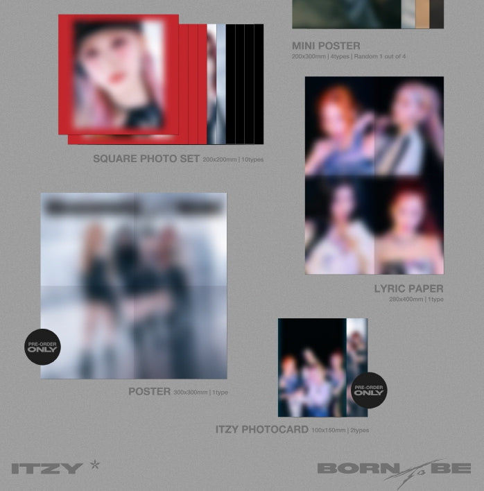 ITZY Born To Be Untouchable Version Special Edition.