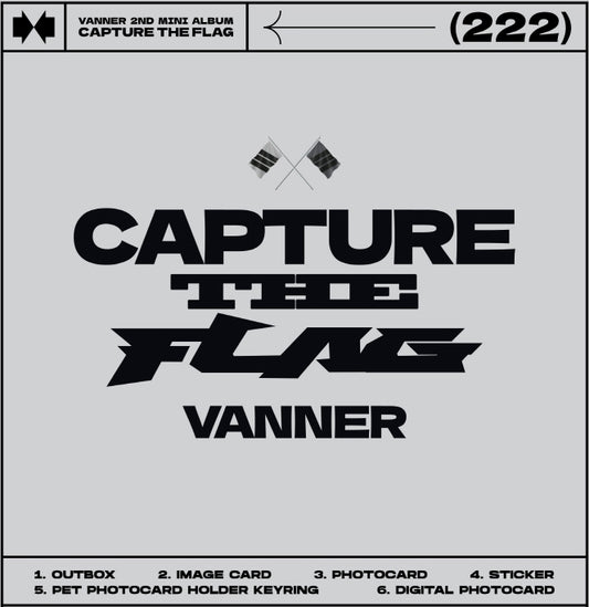 VANNER - 2nd Mini Album Capture The Flag PLVE Version.