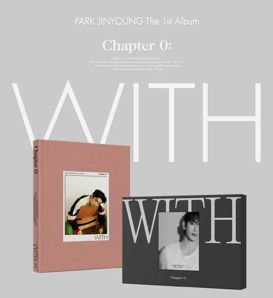 Park Jin Young 박진영 (GOT7) - 1st Album Chapter 0: WITH (2 Versions)(RESTOCK 2026-08-24)