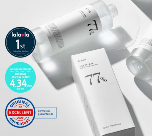 ANUA - Heartleaf 77% Soothing Toner (250 mL/ 500 mL)