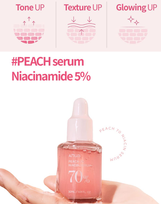ANUA - Peach 70% Niacin Serum 30ml.