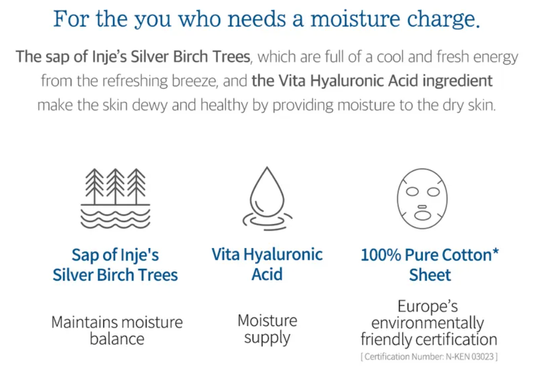 Round Lab - Birch Juice Moisturizing Mask 10EA.