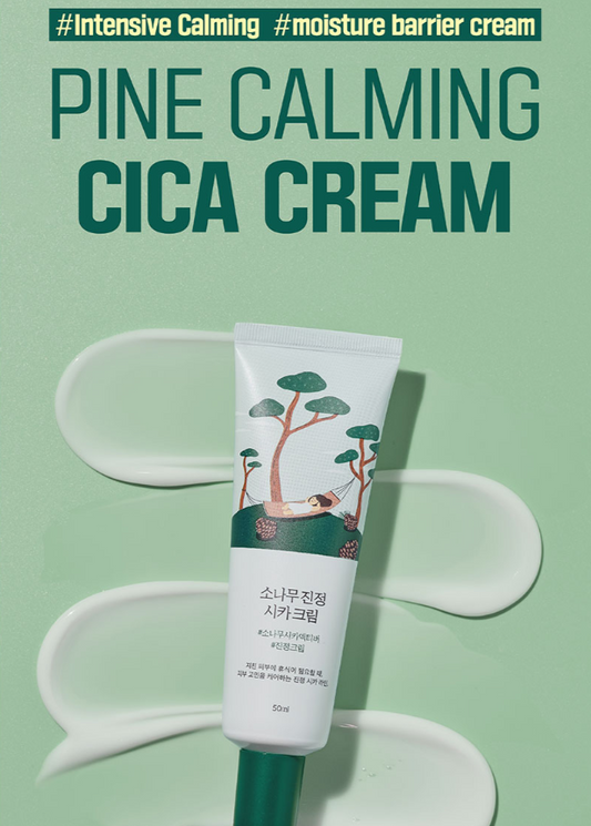 Round Lab - Pine Calming Cica Cream - 50 mL.