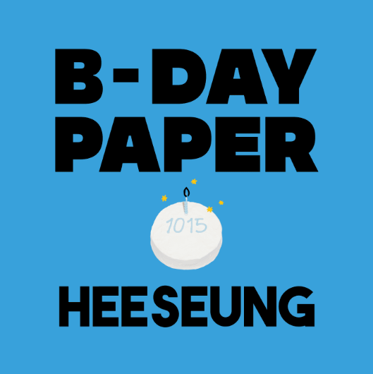 HEESEUNG(ENHYPEN) 10-15 B-DAY PAPER (Limited Quantity) – K-Towns