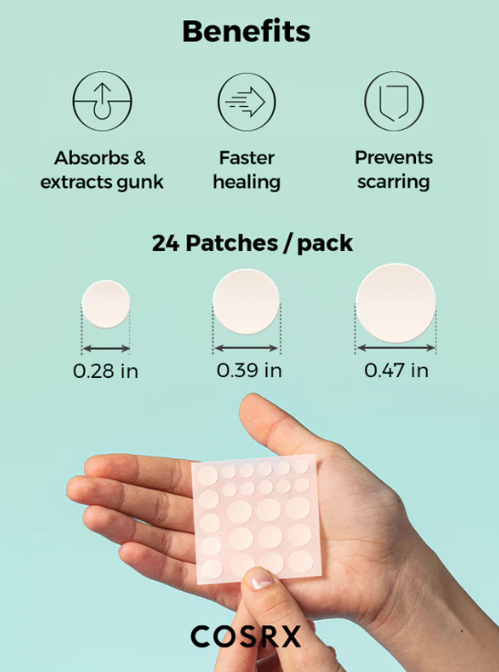 COSRX - Acne Pimple Master Patch (24 pcs - 1 pack).