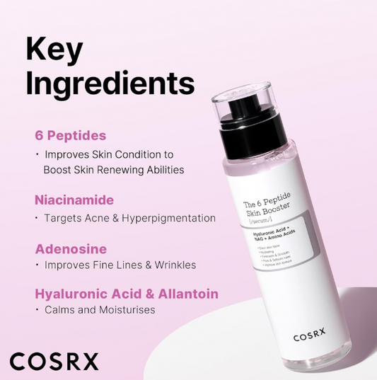 COSRX - The 6 Peptide Skin Booster Serum (150 mL).