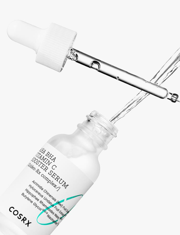 COSRX - Refresh AHA BHA Vitamin C Booster Serum (30 mL).