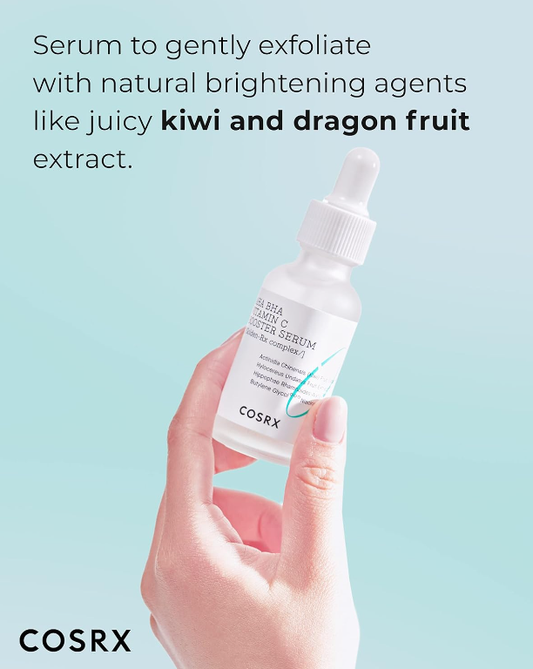 COSRX - Refresh AHA BHA Vitamin C Booster Serum (30 mL).