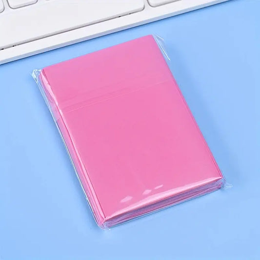 Card Sleeves 100pcs (Pink 50ea & Purple 50ea).