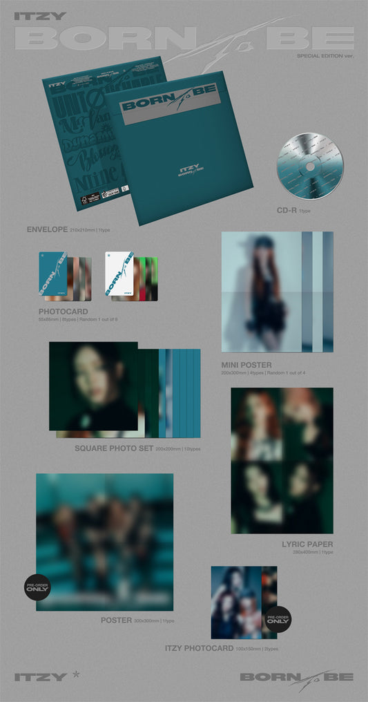 ITZY BORN TO BE Mr. Vampire Version Special Edition